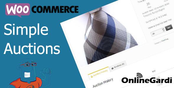 WooCommerce Simple Auctions v2.0.18 - Wordpress Auctions